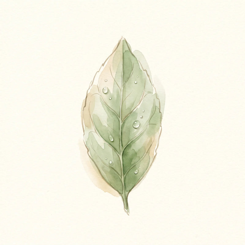 Polvo de matcha verde esmeralda vertido en un chawan de cerámica, ilustrando la alta concentración de catequinas del té molido entero